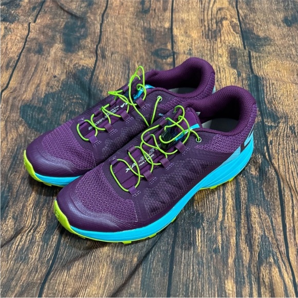 Salomon XA Elevate Trail Running Shoes in Purple / Blue 8 - Picture 2 of 10